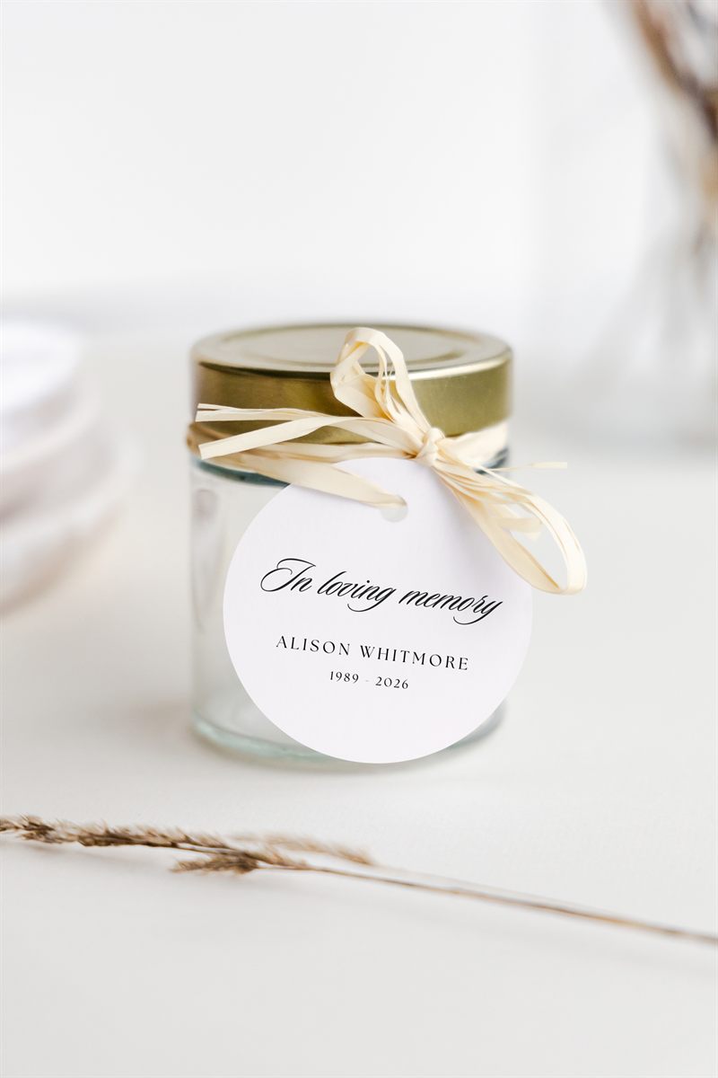 Trauer-Anhänger · Memorial Gift Tag